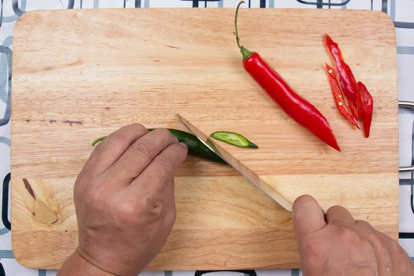 Hot Chili Peppers ahşap geniş kesim el