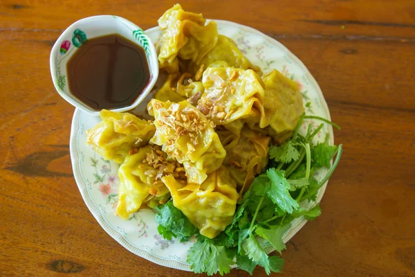 Chinesisch gestreamt Knödel — Stockfoto