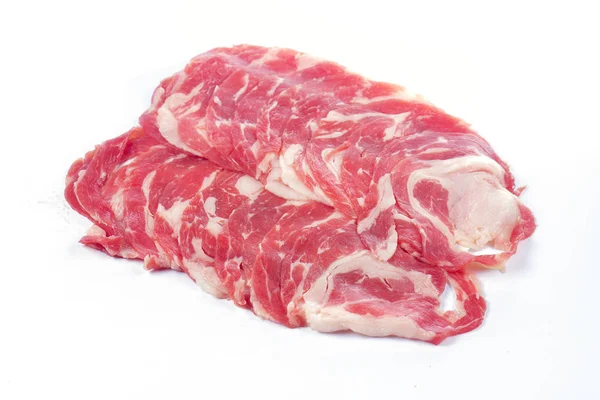 Scheibe Wagyu-Rindfleisch — Stockfoto