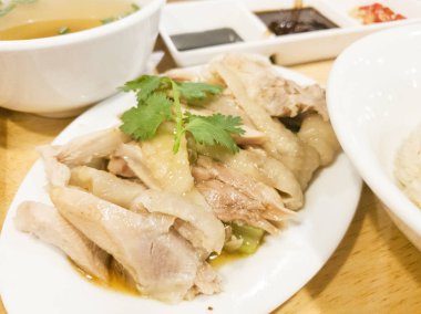 Hainanese tavuklu pilav 