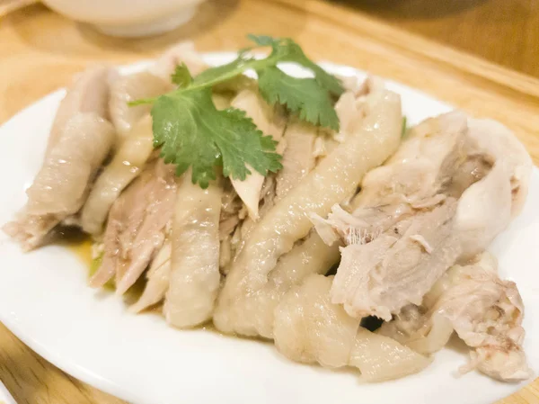 Hainanese tavuklu pilav — Stok fotoğraf