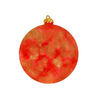 Noel balosu suluboya çizimi