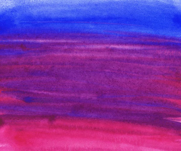 Aquarela roxo e azul fundo — Fotografia de Stock