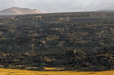 Türkiye 'nin doğusundaki Ararat Dağı yakınlarındaki lav alanları, Tarım İli