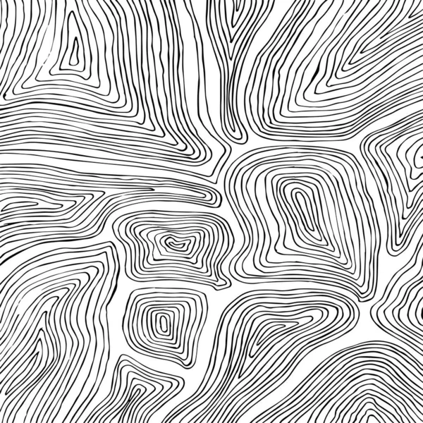 Abstract lines template. Black and white coloring book. A simple curved line. Modern and stylish. Design for Wallpaper, fabric, textiles, websites, stores, labels.