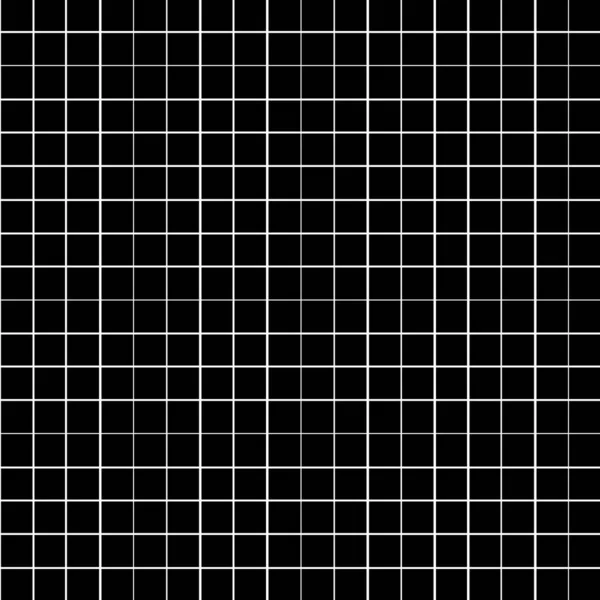 Мозаика Черными Квадратами Белом Фоне — стоковый вектор