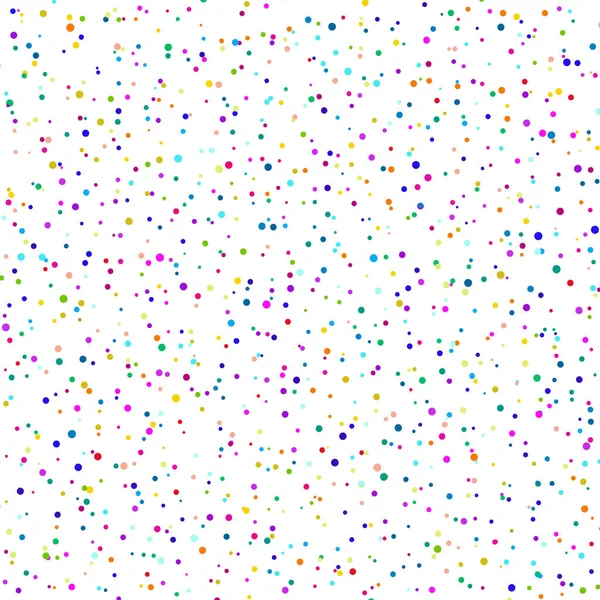 Veelkleurige Confetti Een Witte Achtergrond — Stockvector