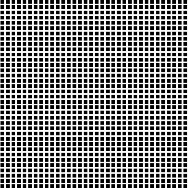 Beyaz Arkaplanlı Siyah Kareli Mozaik — Stok Vektör