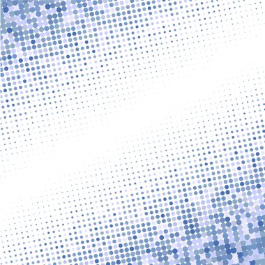 Beyaz arkaplanda mavi noktalar   
