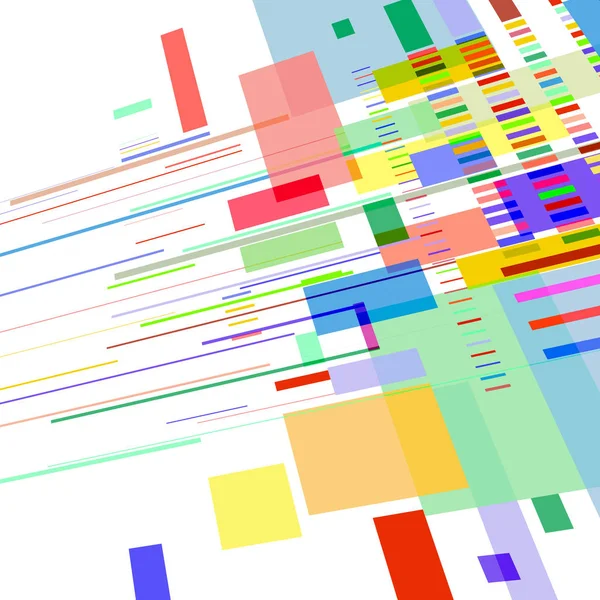 Fondo Con Formas Geométricas Colores — Archivo Imágenes Vectoriales