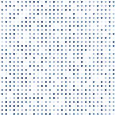 Beyaz arkaplanda mavi noktalar   