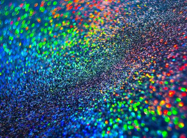 Bokeh ile soyut renkli arkaplan