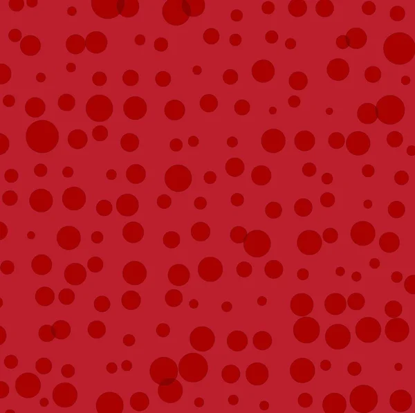 Κόκκινο Φόντο Κύκλους — Διανυσματικό Αρχείο