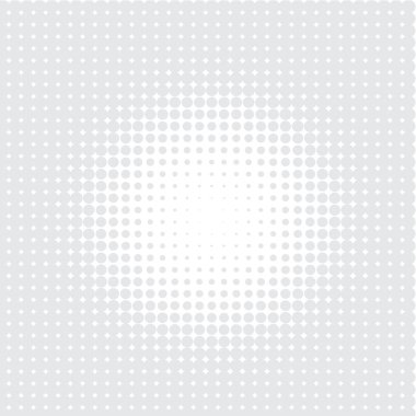 Beyazın üzerindeki gri noktaların arkaplanı 