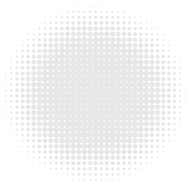 Background Grey Dots White — Stock Vector