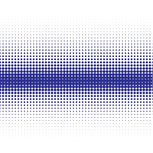 白い背景に青い点 — ストックベクタ