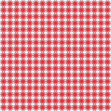 Beyaz arkaplanda soyut kırmızı çiçekler