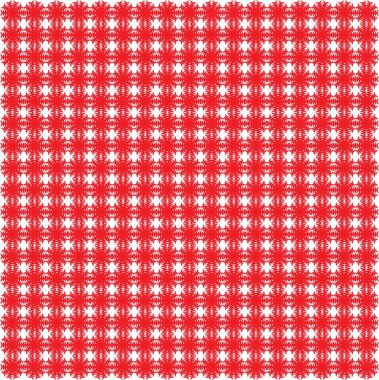 Beyaz arkaplanda soyut kırmızı çiçekler