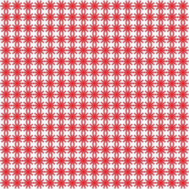 Beyaz arkaplanda soyut kırmızı çiçekler