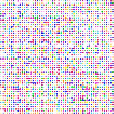 Beyaz arkaplanda çok renkli çemberler  