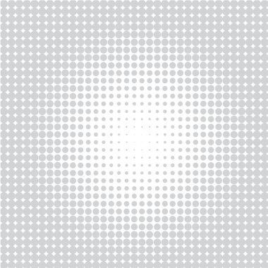 Beyaz arka planda gri noktalar