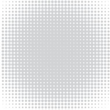 Beyaz arka planda gri noktalar