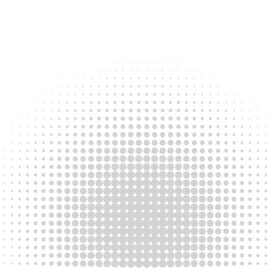 Beyaz arka planda gri noktalar