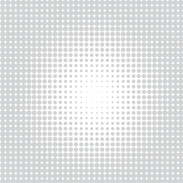 Grey Dots White Background — Stock Vector