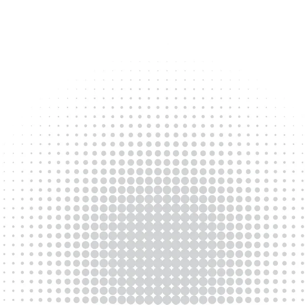 白い背景の灰色の点 — ストックベクタ