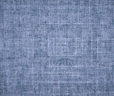 desenli mavi doğal kumaş