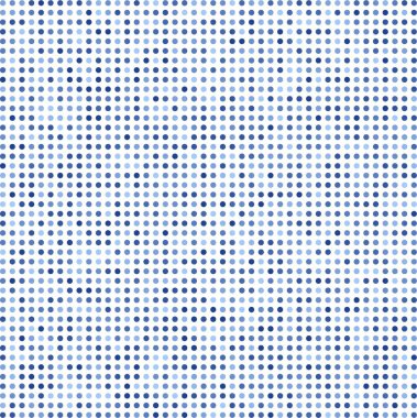 Beyaz arkaplanda mavi noktalar