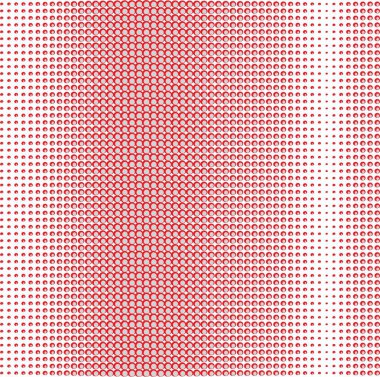 beyaz arkaplanda kırmızı daireler