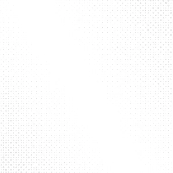 Fondo Puntos Grises Sobre Blanco — Vector de stock