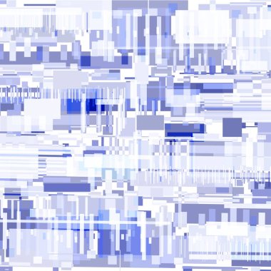 Mavi geometrik şekillerin arkaplanı