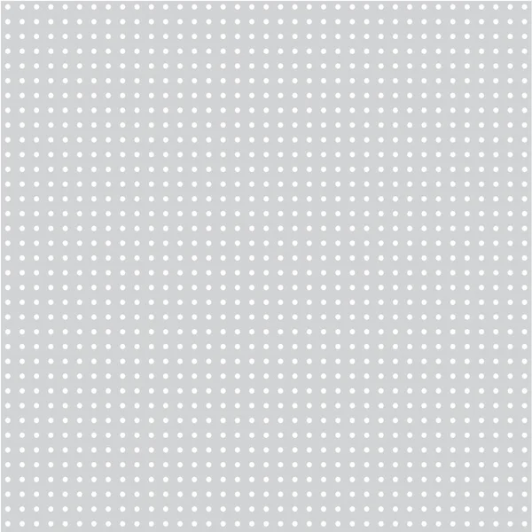 Gray Background White Dots — Stock Vector