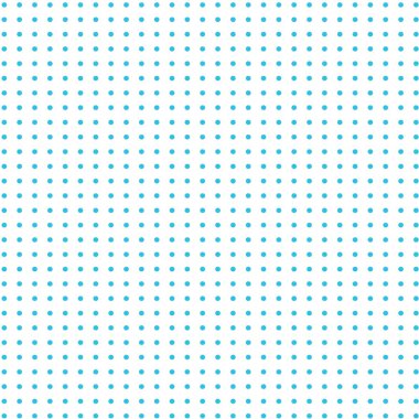 Beyaz arka plan üzerinde turkuaz polka noktaları   