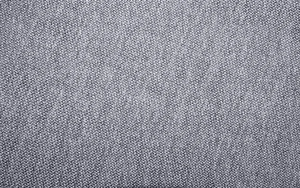 Tło Teksturowanego Szaro Niebieskiego Naturalnego Materiału Włókienniczego — Zdjęcie stockowe
