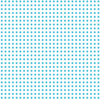 Turkuaz noktalı beyaz arkaplan 