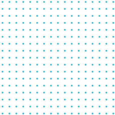 Turkuaz noktalı beyaz arkaplan 