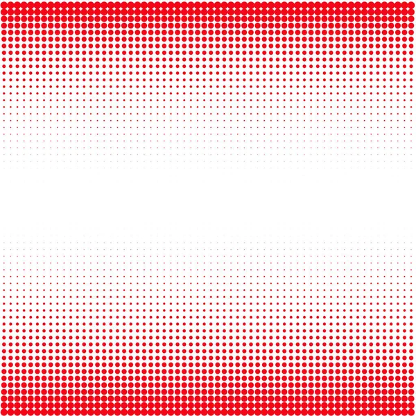 Witte Achtergrond Met Rode Stippen — Stockvector