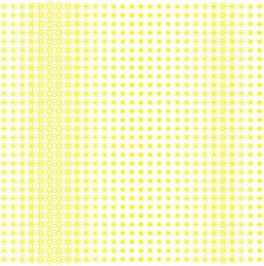 Soyut çiçeklerle süslenmiş.