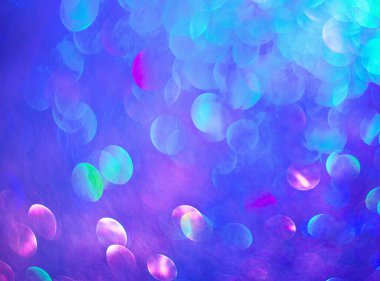 Bokeh ile mavi arkaplan