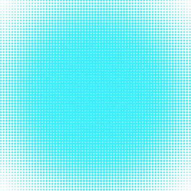 Beyaz arkaplanda turkuaz noktalar