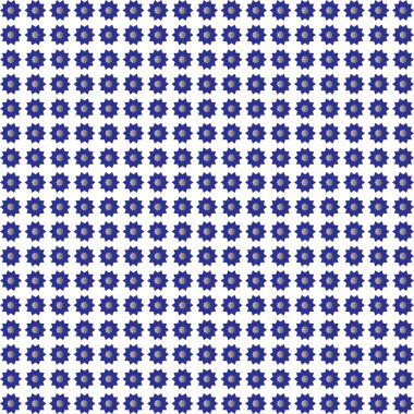 Soyut yıldız desen