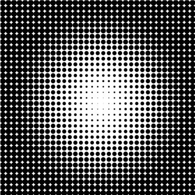 Beyaz arkaplanda siyah noktalar