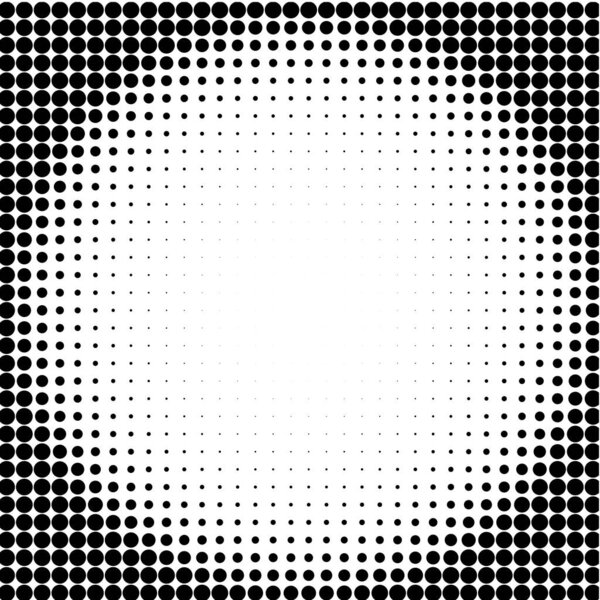 Black dots on the white background