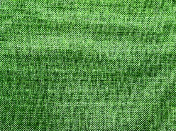 Textured green natural fabric