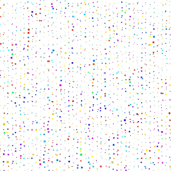 Veelkleurige Vierkanten Een Witte Achtergrond — Stockvector