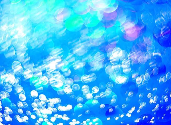 輝く水滴のターコイズの背景 — ストック写真