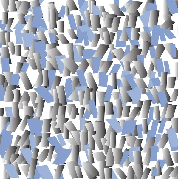 Blauwe Metalen Vlekken Wit Oppervlak — Stockvector